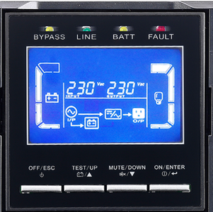 Wyświetlacz LCD UPS